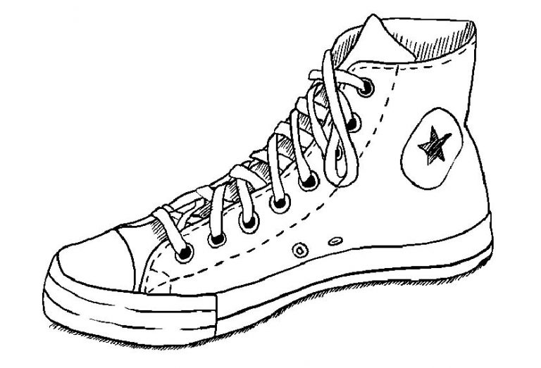 coloring shoes 65 – Having fun with children