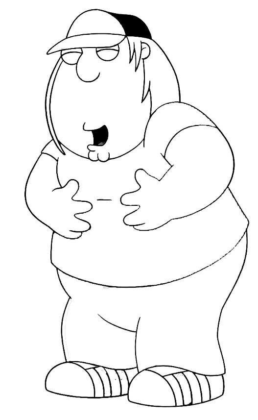 family guy coloring pages 12 – Having fun with children