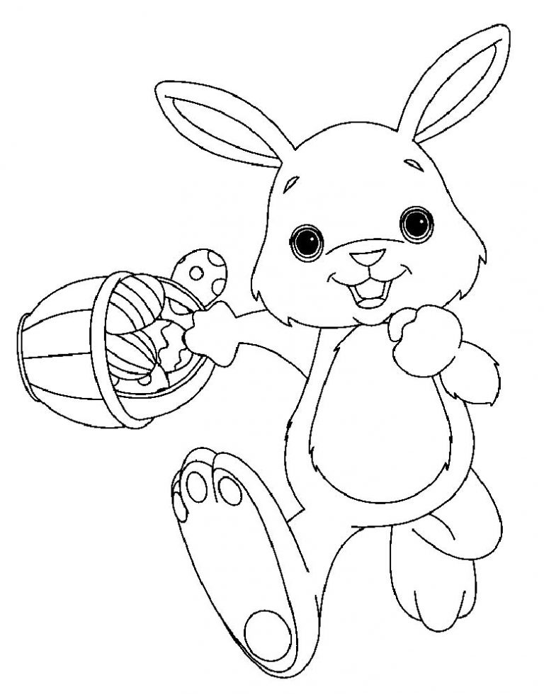 Easter coloring pages – Having fun with children