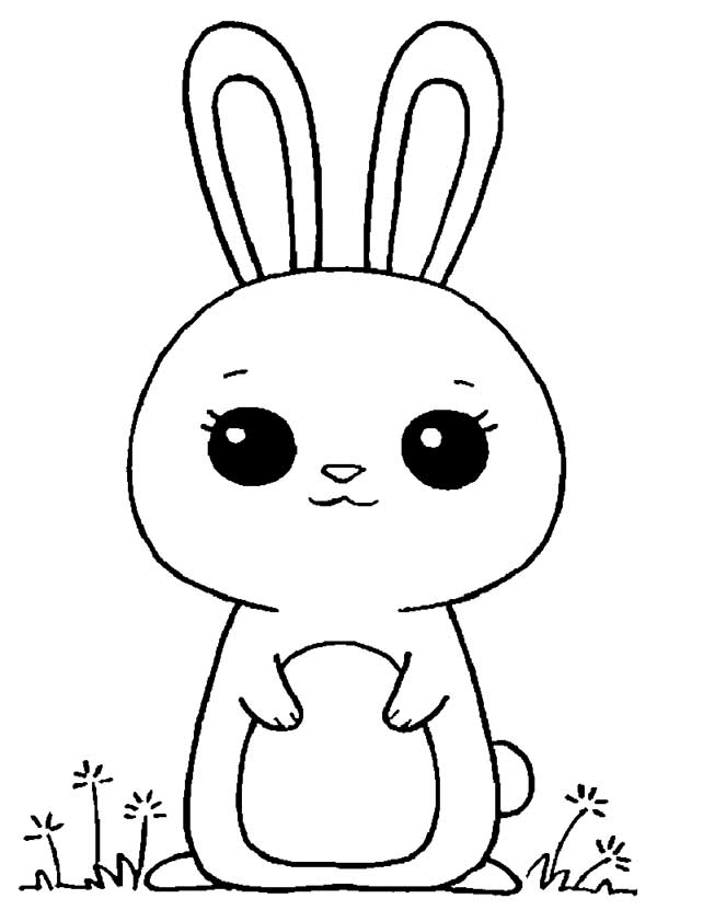 easter bunny coloring pages – Having fun with children