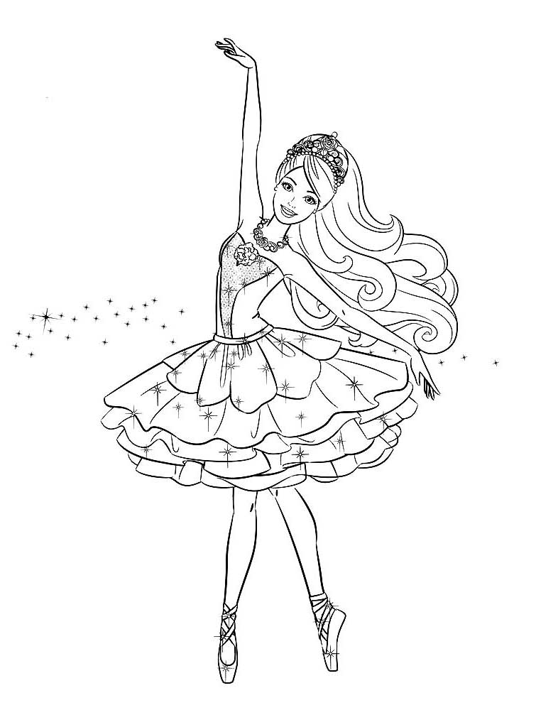 ballet coloring pages 21 – Having fun with children