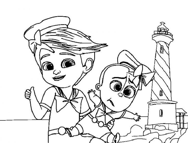 Boss baby coloring pages – Having fun with children