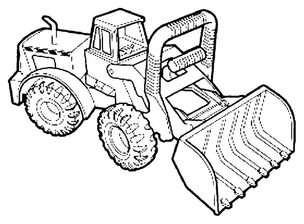 construction machinery coloring pages 36 – Having fun with children