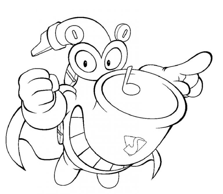 super zings coloring pages 33 – Having fun with children