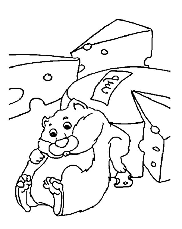 hamster coloring book 13 – Having fun with children