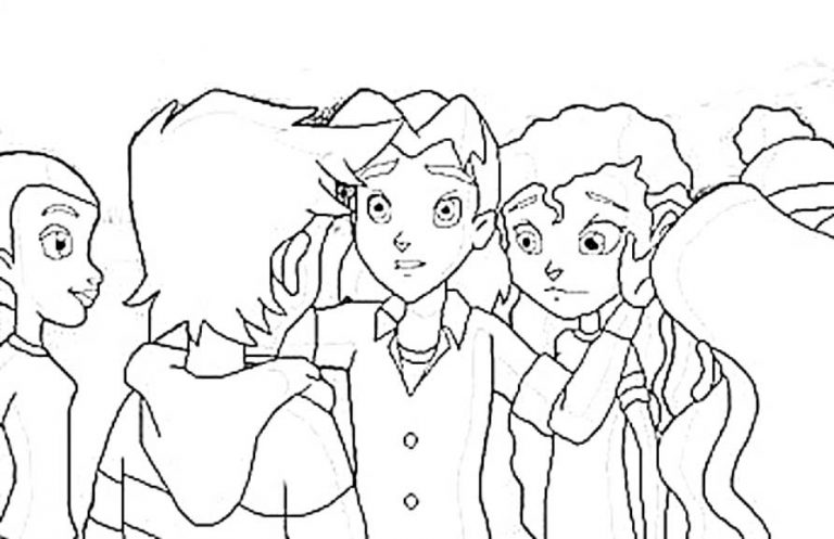 horseland coloring pages 44 – Having fun with children