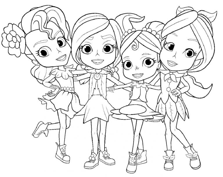 Rainbow Rangers coloring pages – Having fun with children