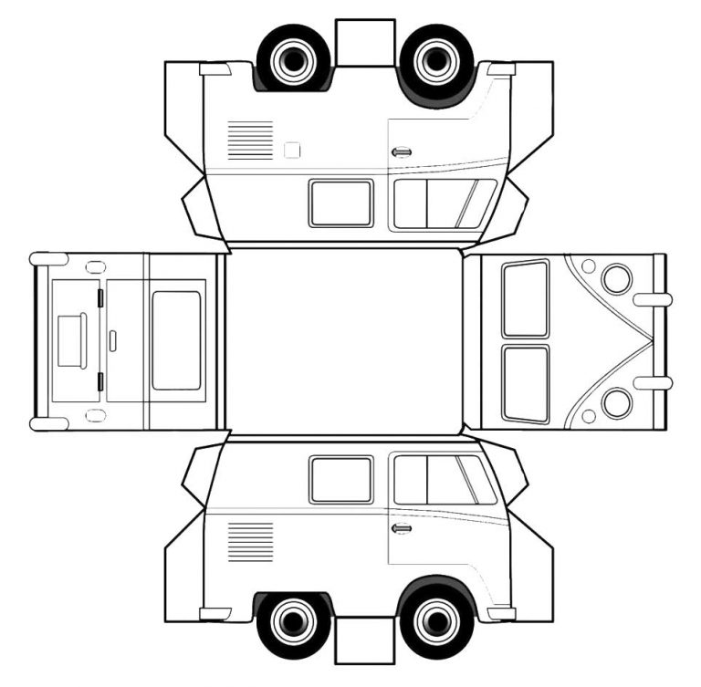 camper coloring pages 51 – Having fun with children