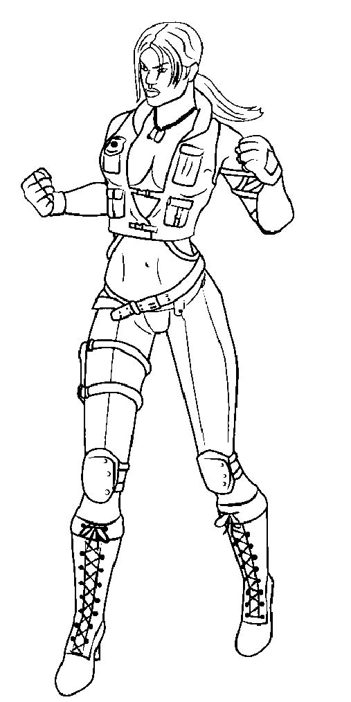 mortal kombat coloring pages 42 – Having fun with children