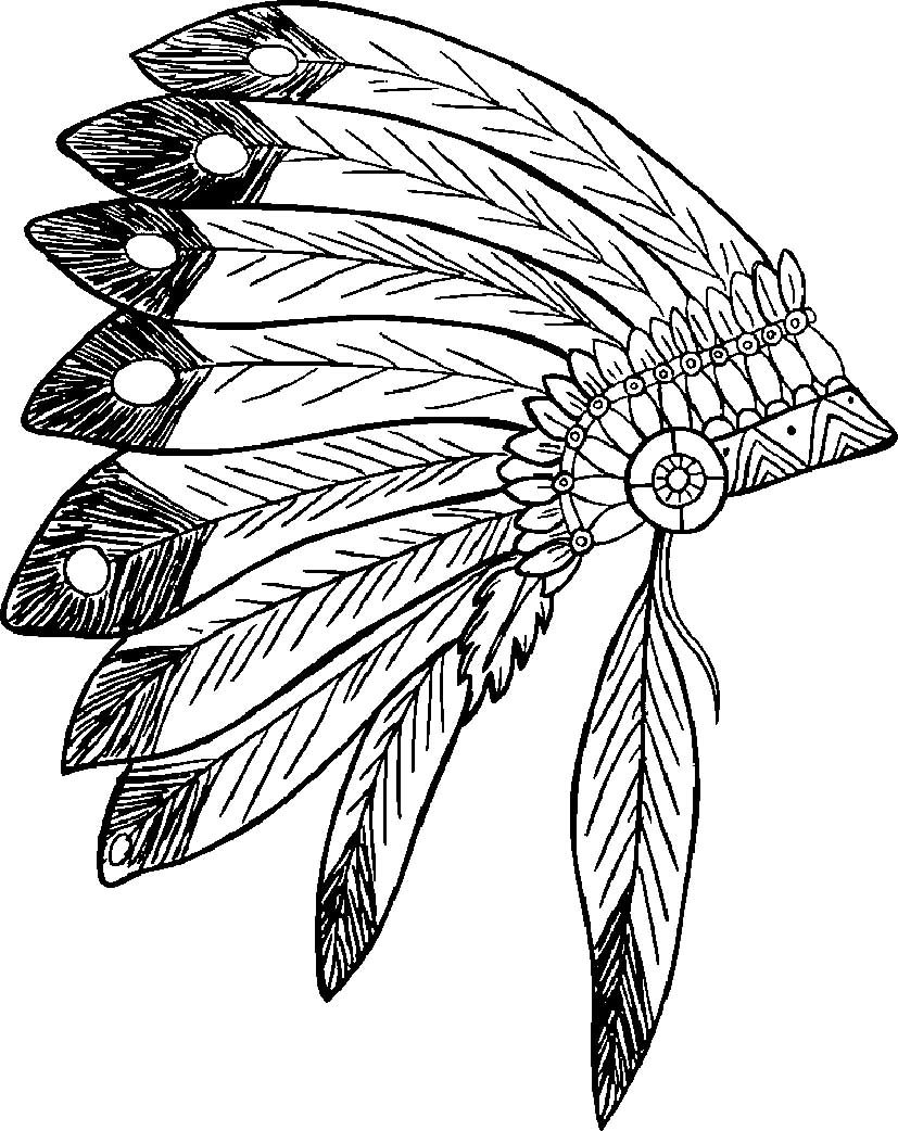indian coloring pages 40 – Having fun with children