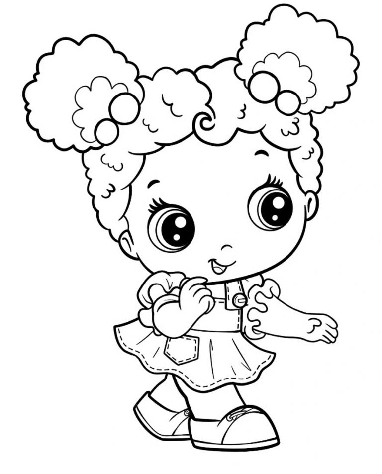 Lilly Tikes coloring pages – Having fun with children