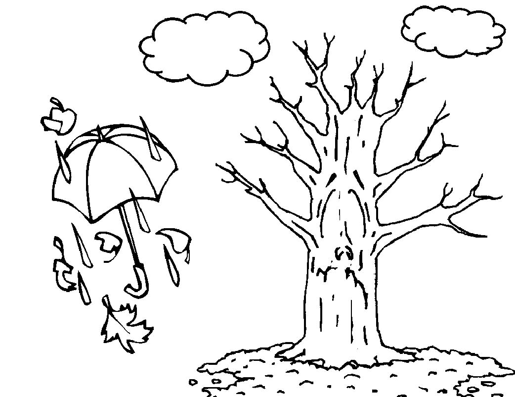 Autumn coloring pages – Having fun with children