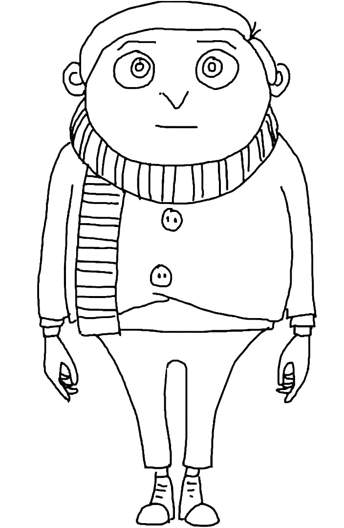 Despicable Me Coloring Pages Gru