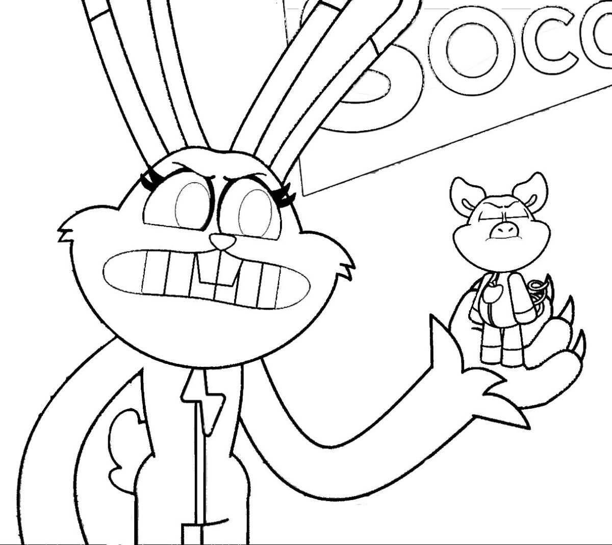 Hoppy Hopscotch Coloring Pages – Having fun with children